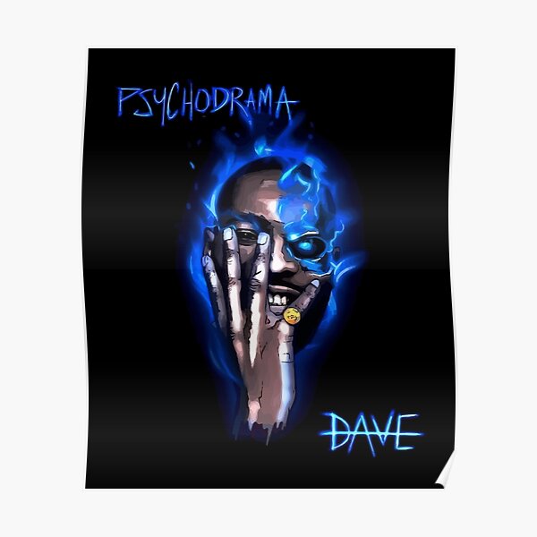 santan dave psycho - dave psych Poster RB1808 product Offical Santan Dave Merch