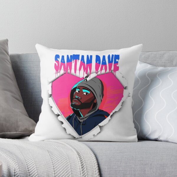 Santan dave Throw Pillow RB1808 product Offical Santan Dave Merch