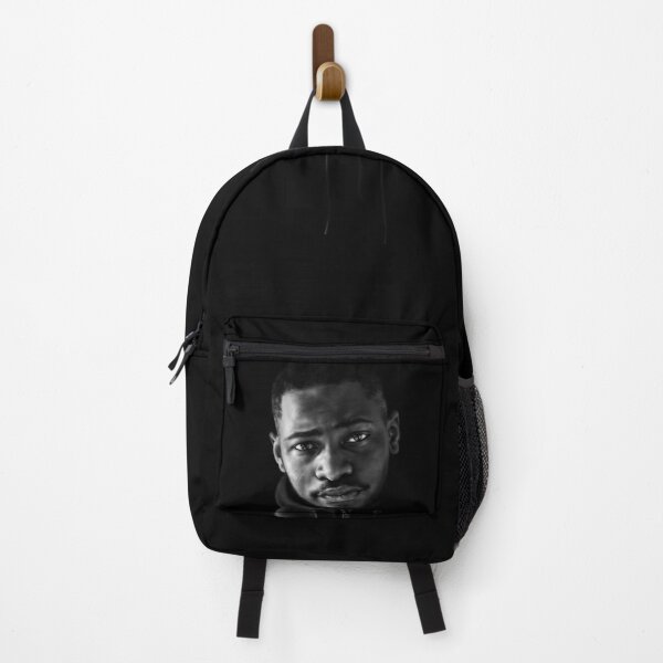 Black and White Santan Dave Portrait Backpack RB1808 product Offical Santan Dave Merch