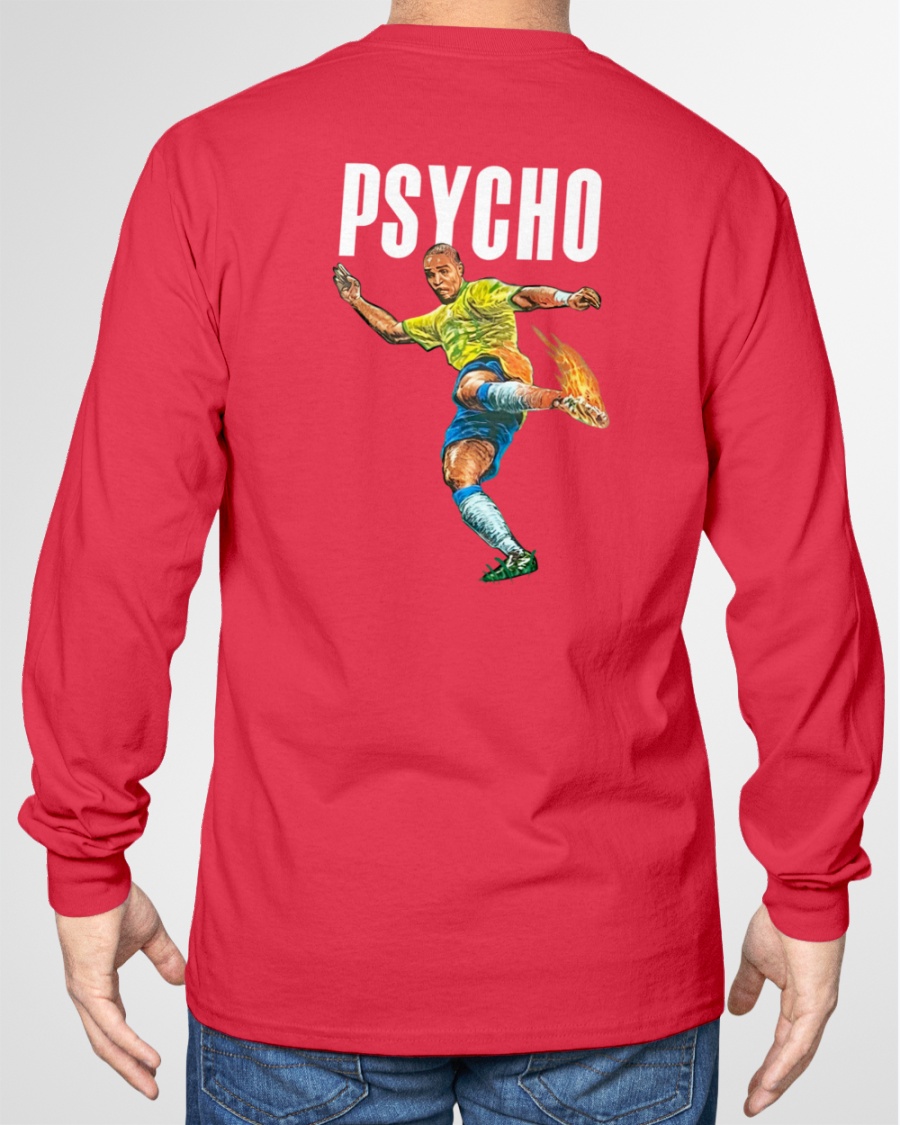 Adriano Psycho Printed Back Pullover Sweatshirt - Santan Dave Store